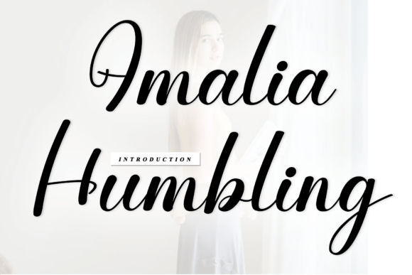Amalia Humbling: A Handwritten Font with a Timeless Soul