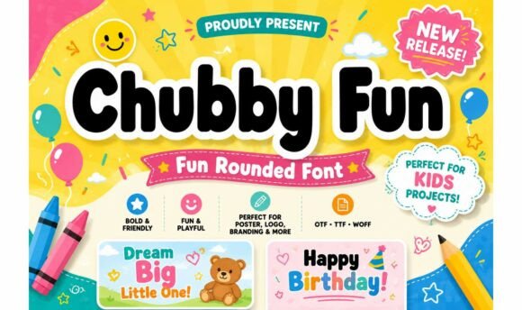 Chubby Fun: A Font That Brings Instant Joy