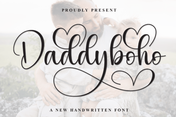 Daddyboho: The Handwritten Script for Heartfelt Design