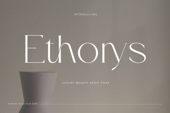Ethonys: The Serif Font for Elevated Brand Identity