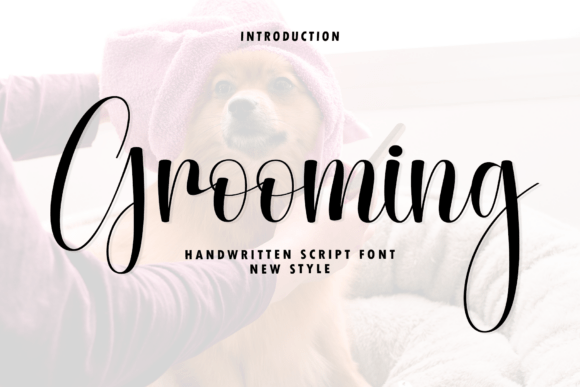 Grooming: The Modern Script Font for Luxury Branding