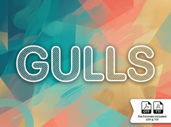 Gulls: Capture the Radiant Soul of Retro Pop Art