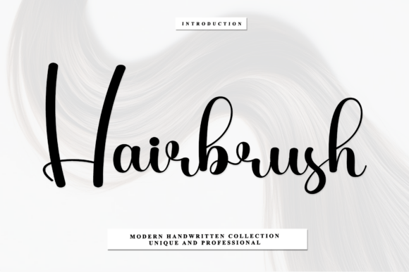 Hairbrush: The Handwritten Font That Brings Your Brand to Life