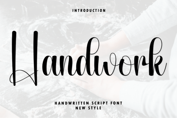 Handwork: A Sophisticated Script for Modern Design