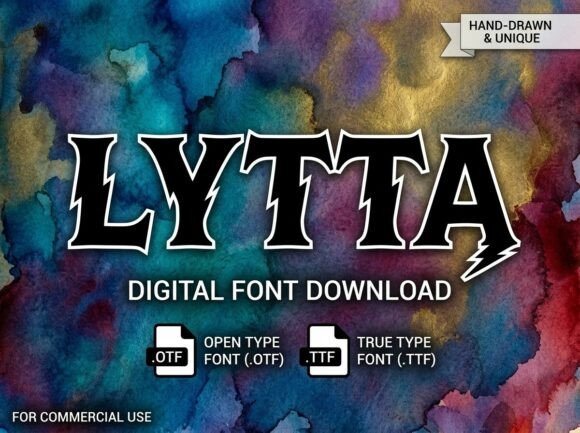 Meet Lytta: The Decorative Serif That Demands Attention