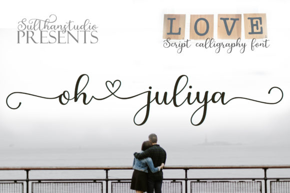 Oh Juliya: Crafting a Personal Connection with Heart-Centric Script