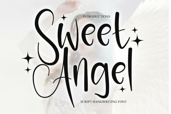 Sweet Angel: A Font That Brings Joy and Romance to Your Designs