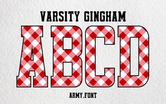 The Spirit of the Game: Unleashing Varsity Gingham