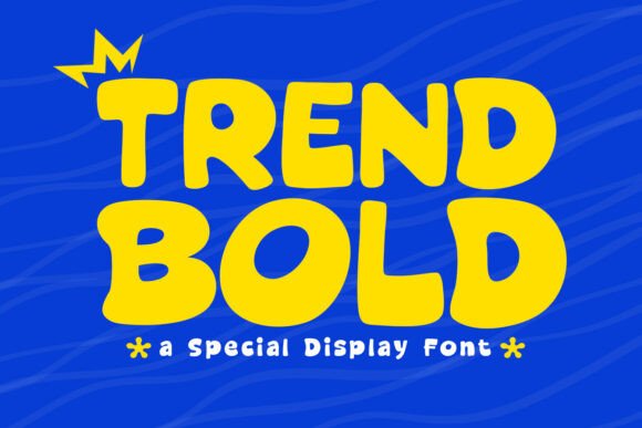 Trend Bold: Your Go-To Display Font for Modern, Eye-Catching Design