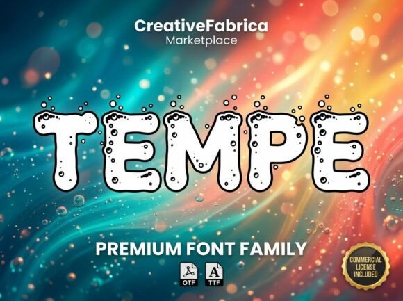 Unleash Bold Character with the Tempe Typeface