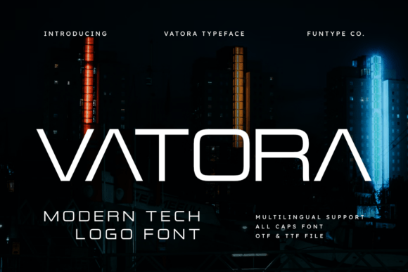 Vatora: A Typeface for Brands That Command Attention