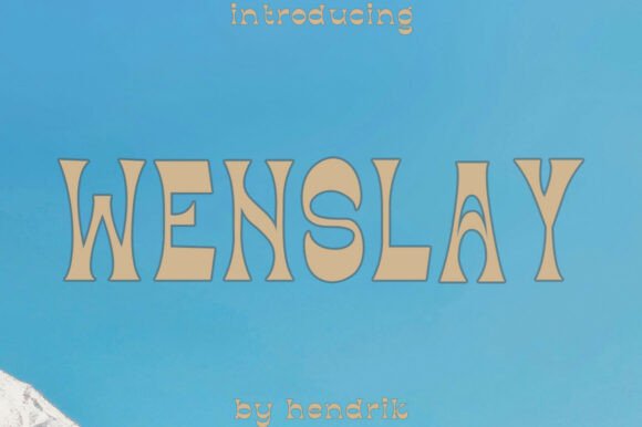 Wenslay: Crafting Elegance in Modern Serif Design