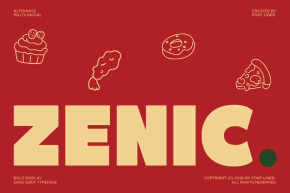 Zenic: Injecting Bold Energy into Modern Typography